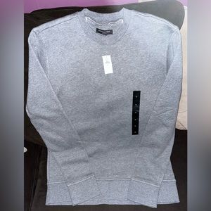 **NWT** Mens Banana Republic sweat shirt. Sz M Grey